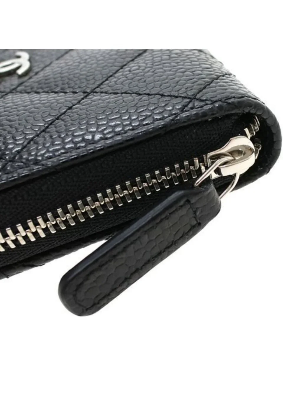 Chanel Caviar Quilted Coin Purse